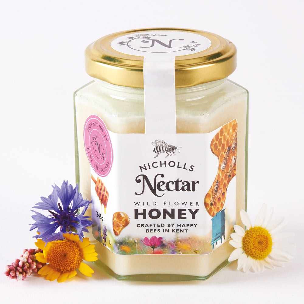 100% Natural Kent Soft Set Wildflower Honey